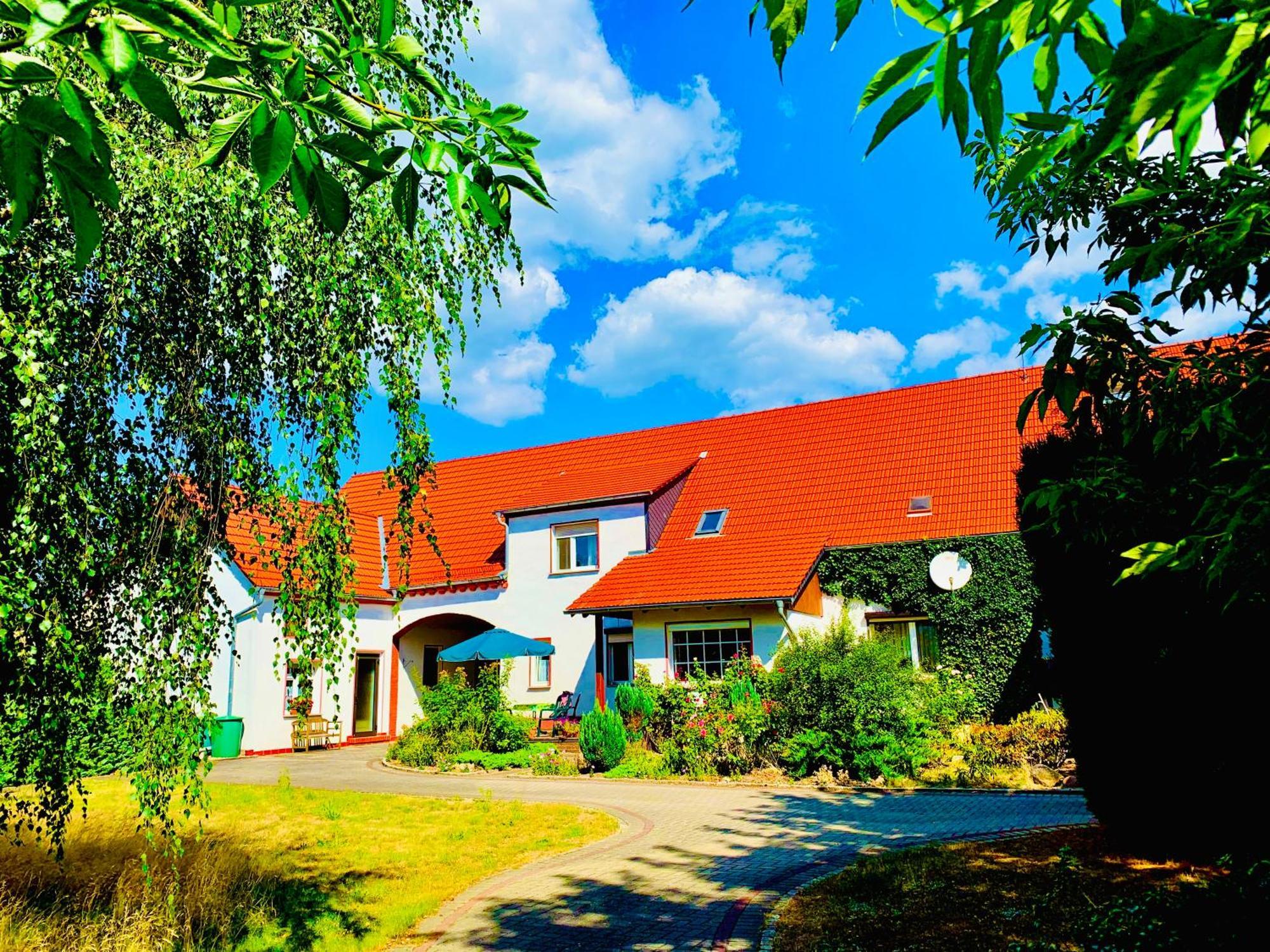 Top-Moderne Ferienwohnung Und Apartments Auf Frueherem Wunderschoenen Bauernhof Im Elbe-Elster-Kreis In Brandenburg Bei Herzberg-Elster, Schoenewalde, Holzdorf Exterior foto